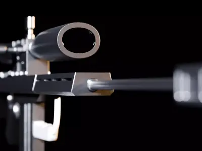 Barrett M82 3D model