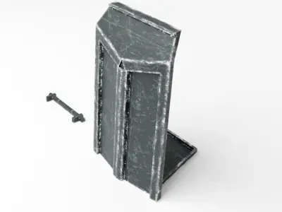 Kashyyyk barricade 1-12 scale Blackseries  3D print model