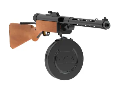  Suomi KP31 3D model