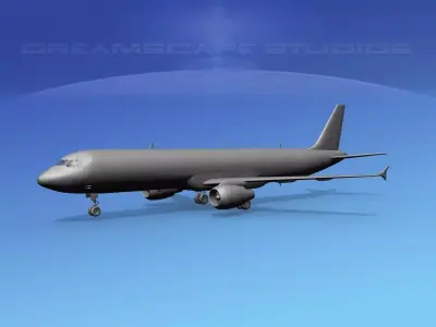 Airbus A321 Base Model 3D model