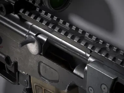 Galil ACE Low-poly 3D model purchase