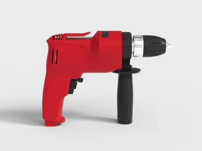 IMPACT DRILL KIT Low-poly 3D model