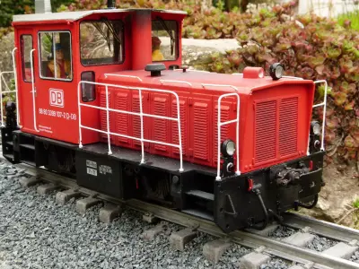 Diesellok der Inselbahn Wangeroog 3D model