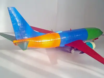 181211 Model kit Boeing 737-700 no Winglet Down 3D print model