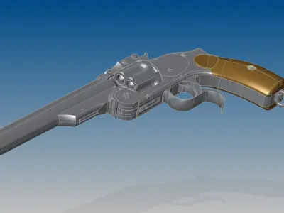 Schofield Russian 3D model