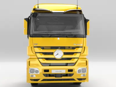 MERCEDES-BENZ ACTROS 2660 - SPEDITION BENDER 3D model