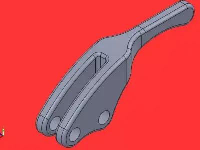 solidtutorial009 metal tool Free 3D model