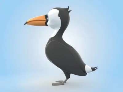 Toucan 3D model