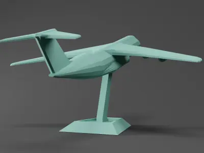 C-5 Galaxy Plane 3D print model