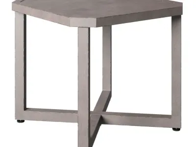 OVE Melbourne 3 pieces Patio Table 3D model