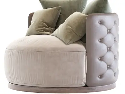 Armchair Mademoiselle 3D model