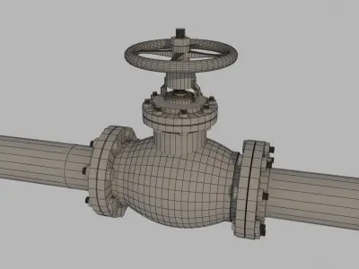 BallValve 3D model