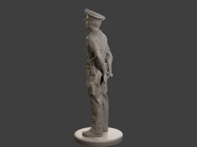 Male Slovac Traffic Police STP 001 3D print model