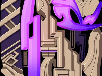 3d swords model 3D model