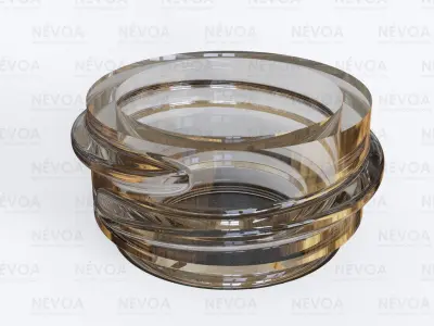Neck finish - SP 400 - 20 - L - BDF - voluntary standard 3D model