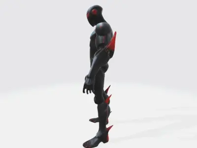 Killer robot 3D model