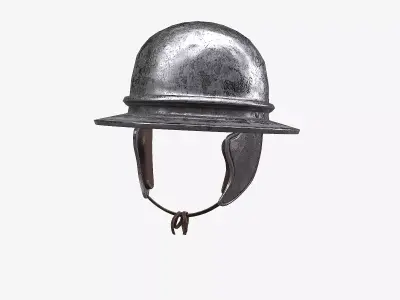 Ancient Helmet AgenPortA 3D Model Game Ready PBR Low Poly Low-poly 3D model