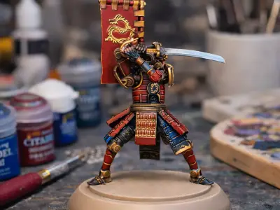 Robo Samurai Mk 10 3D print model