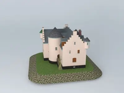 The Ancient Fortress Free 3D model