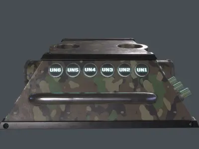 Military Equipment Multi-Function Range Finder Low-poly 3D model