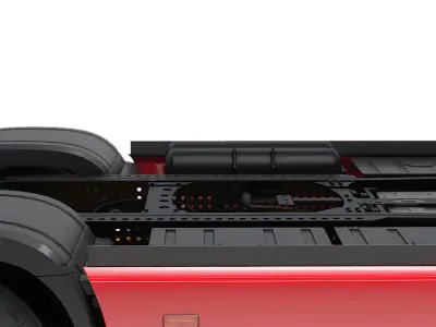Mercedes Benz eActros Pro600 4x2 Chassis 2026 3D model