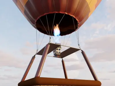 Globo Aerostatico 3D model buy
