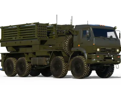 ISDM Zemledeliye Mine-laying System 3D model