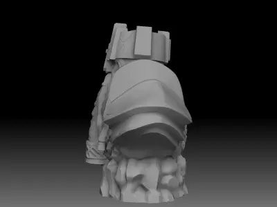 Dwarf statue 3D print model