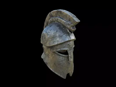 ancient helmet 3D model