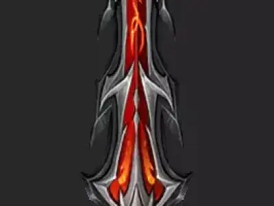Pack With 30 Fantasy Swords - Part 04 Low-poly 3D model