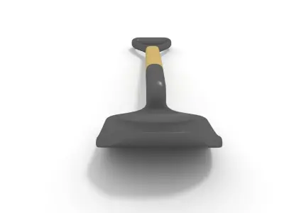 Shovel Small Low-poly 3D model