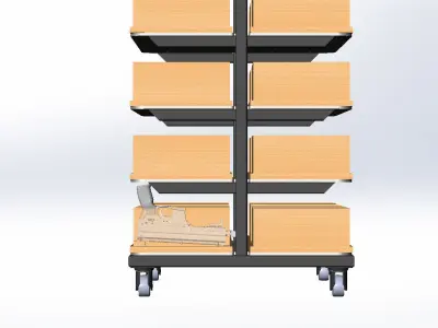 SMG TROLLEY 3D model