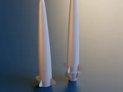 Kh-47M2 Kinzhal 3D model purchase