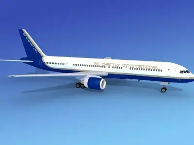 Boeing 757-200 Air Charter Intl 3D model
