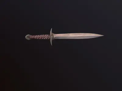 Sting Sword Low-poly 3D model buy