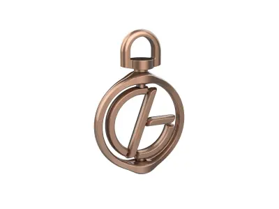 Logo Keychain 3D print model