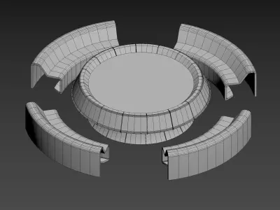 vr chair cycle Free 3D model