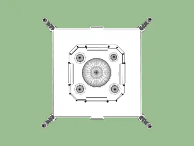 taj mahal  3D model purchase