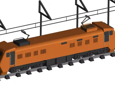  locomotive  3D model