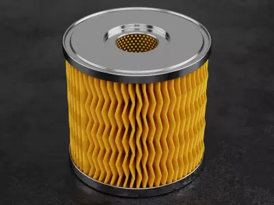 Car Filter Type G 3D model