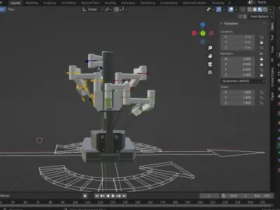 Da Vinci - Medical Robot Surgery 3D model