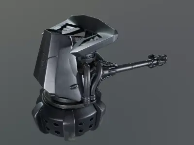 Rocket Hammer Low-poly 3D model purchase