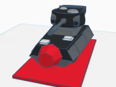Mc47 tank  3D model