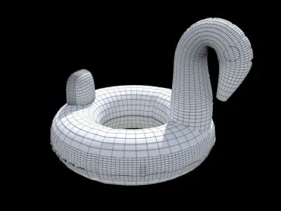 Inflatable Pool Toys 3D model