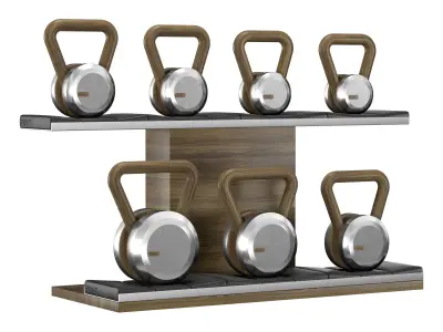 LOVA Kettlebells 3D model