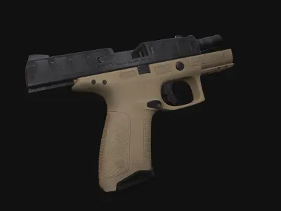 Beretta APX Centurion Low-poly 3D model