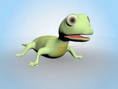 Lizard 3D model purchase