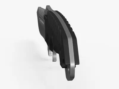 Combat Tactical Knife v1 Low-poly 3D model