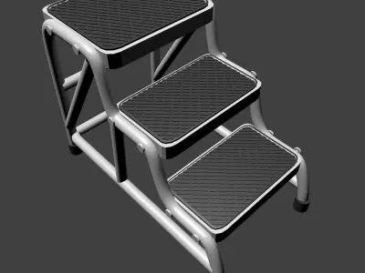 Store stair 3D model