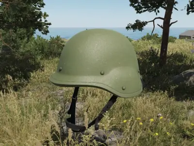 Pasgt Helmet Low-poly 3D model purchase